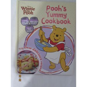 Children book Pooh's Yummy Cookbook Recipes places for notes unused Eeyore